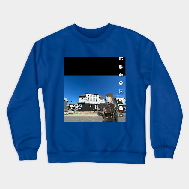 OA for homes.com Crewneck Sweatshirt by ephemeral city and cloth